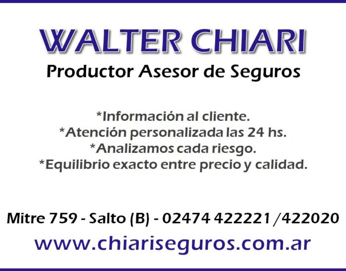 Walter Chiari Seguros